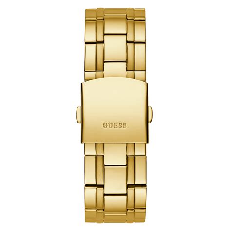 GUESS Mens Gold Tone Multi-Function Watch – The Watch Factory