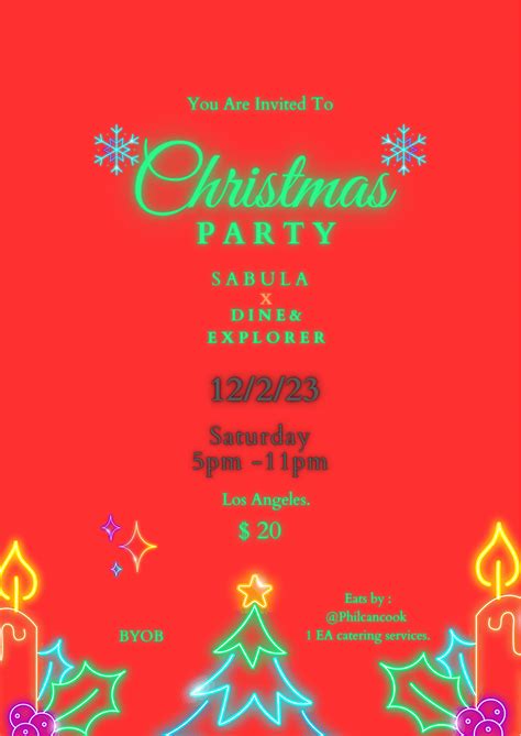 Sabula x Dine & Explore Christmas Party, 831 Venice Blvd. #102, Los ...