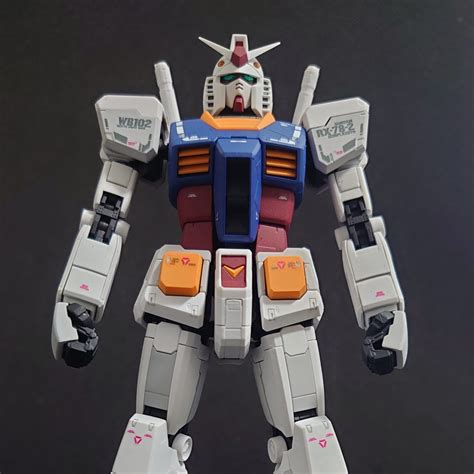 RG RX-78-2 ガンダム全塗装｜KOREDE_OKさんのガンプラ作品｜GUNSTA（ガンスタ）