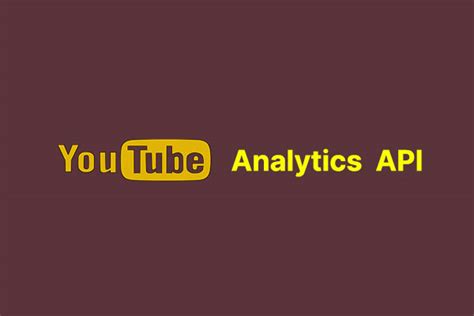 Image result for YouTube Analytics API Example