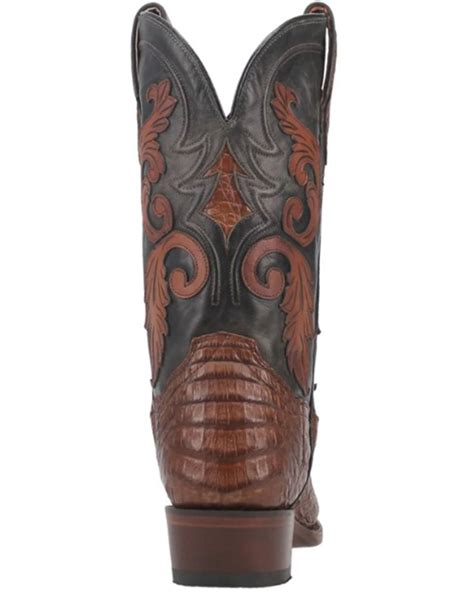 Dan Post Men's Socrates Caiman Exotic Western Boots - Round Toe, Medium ...