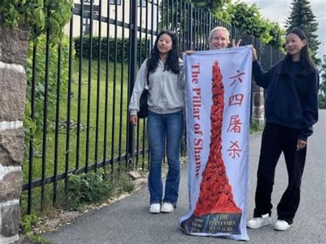 Protest in Oslo marks 35th anniversary of Tiananmen Square Massacre