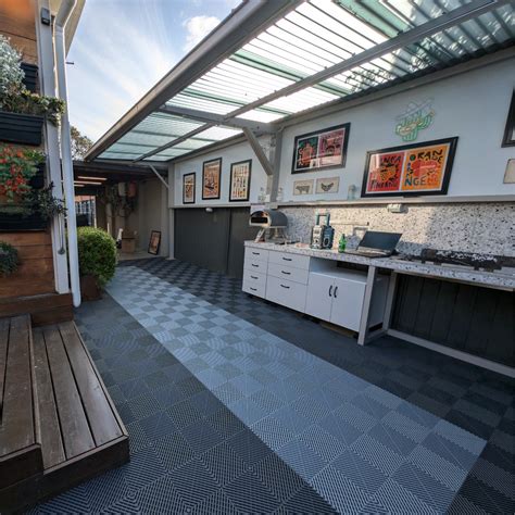 Flexspec Modular Garage Flooring | See how a simple flooring upgrade ...