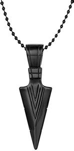 Emmortal Arrow Shape Pendant/Locket for Men Spearhead Arrowhead locket ...