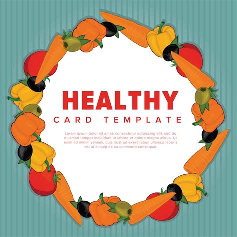 Vegetables circular layout Vectors - Download Free High-Quality Vectors ...