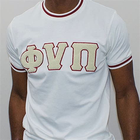 Kappa Alpha Psi Fraternity Phi Nu Pi T Shirt - Cream & Crimson by Nupe ...