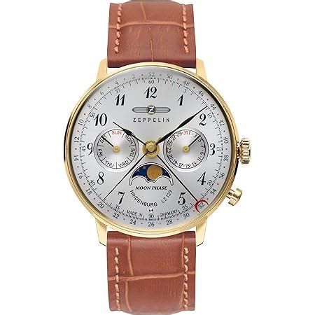 Buy Zeppelin LZ 129 Hindenburg Mondphase Chronograph|Day-Date|Moon ...