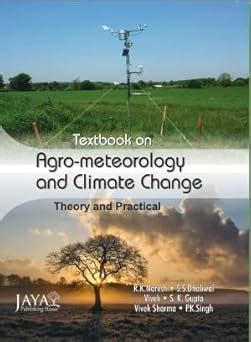 Amazon.in: Buy Textbook On Agrometeorology And Climate Change Theory ...