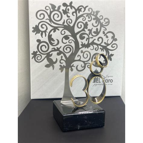 El faro regalo 30 aniversario bodas de perla personalizado