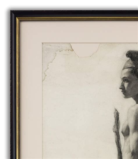 Arthur John Elsley - Academic Study (Male Nude) For Sale at 1stDibs
