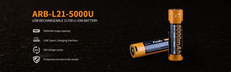 Fenix 21700 Lithium-ion Battery ARB-L21-5000mAH BIS India Battery ...