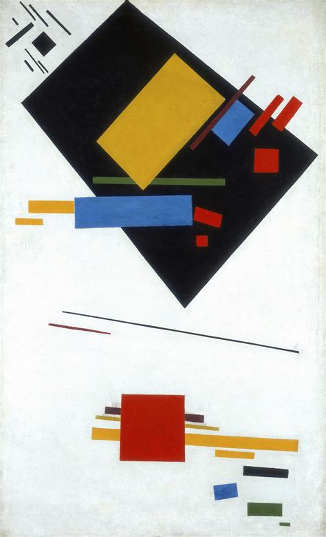 Black Square and Red Square by Kazimir Malevich