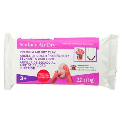 Sculpey® Model Air® Air Dry Modeling Clay, Color: White | Michaels