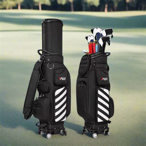 PGM Fullest Golf Bag With Wheels - 4 Colors – golfbuyindia