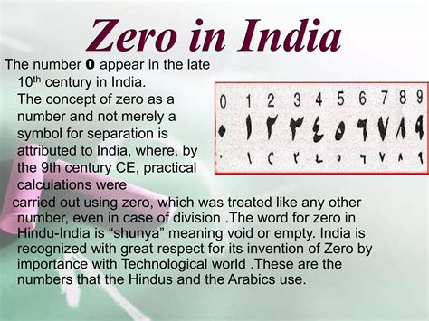 History of Zero - Mathematics | PPTX
