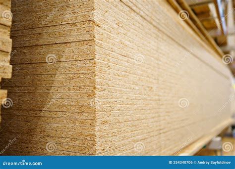 OSB Board. Sheet Material is Used in Construction. Hardware Store ...
