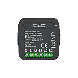 EXCLUZO QS-Zigbee-CP02 Tuya ZigBee ligent Switch Module ligent me ...