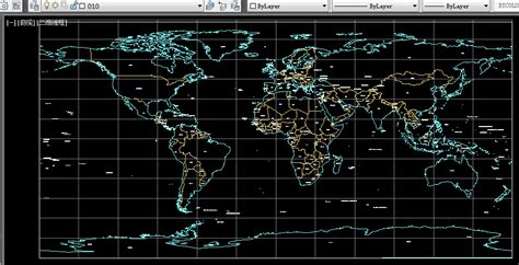 求 世界地图 CAD图块，在线等！拜托各位啦！_百度知道