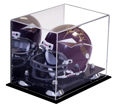 Deluxe Mini Football Helmet Display Case at Joseph Sauls blog