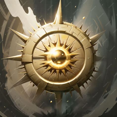 Símbolo do sol | Foto Premium