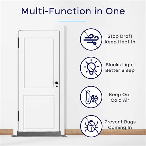 Buy Weighted Door Draft Stopper, 38'' Draft Stopper for Bottom of Door ...