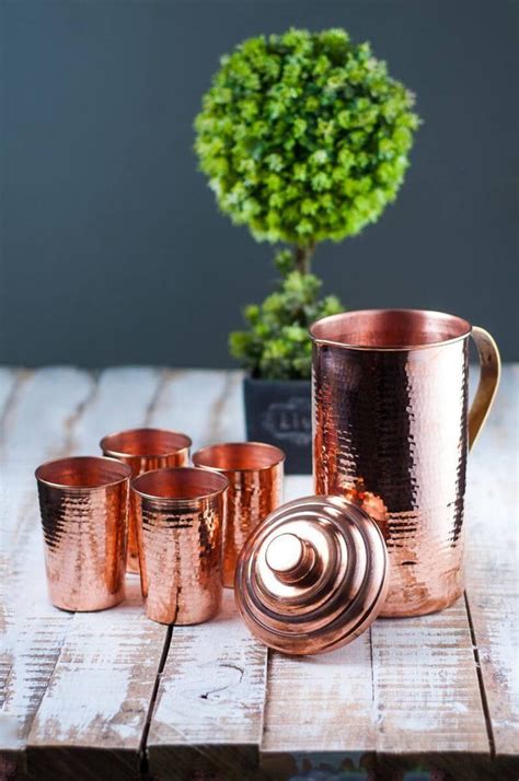 Copper Jug and Tumbler Combo | Zishta