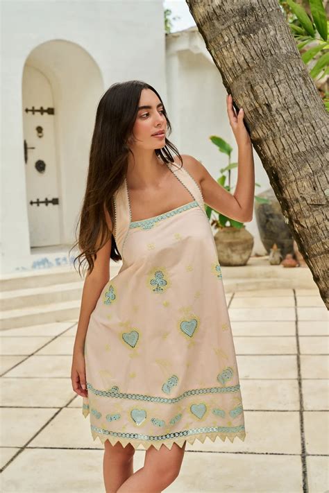Bloom Print Halter-Neck Mini Dress - NOIB