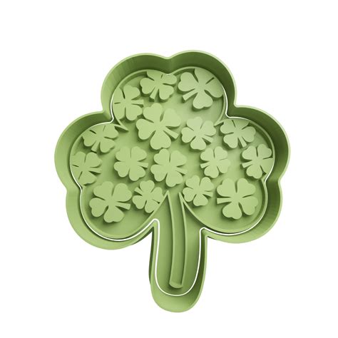Clover Cookie Cutter STL - STL Cookie Cutters – Over 35,000 Designs To ...