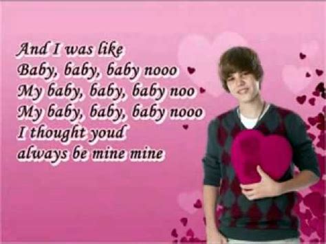 [View 27+] Justin Bieber Baby Song Lyrics In English