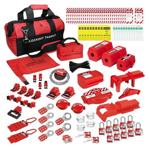 TRADESAFE Lockout Tagout Kit - 95 Lock Out Tag Out India | Ubuy