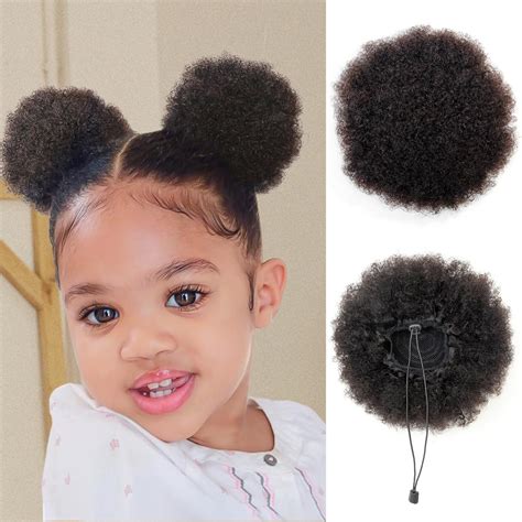 Amazon.com : isheeny Curly Ponytail Extension Human Hair Medium Drawstring Ponytail 2pcs For ...