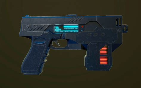 3D The Lawgiver MK2 Judge Dredd - TurboSquid 2077088