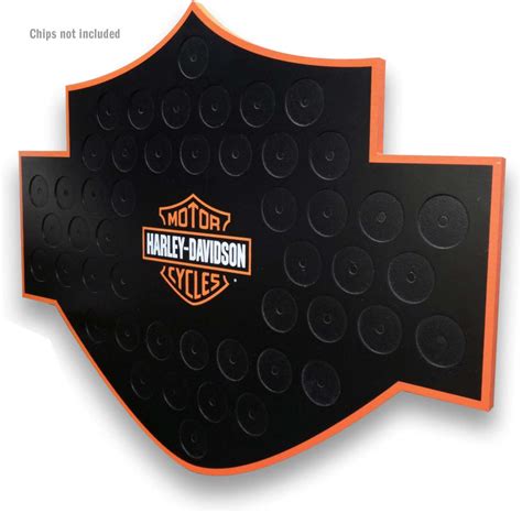 Buy Harley-Davidson Bar & Shield Poker Chip Collector's Magnetic Frame ...