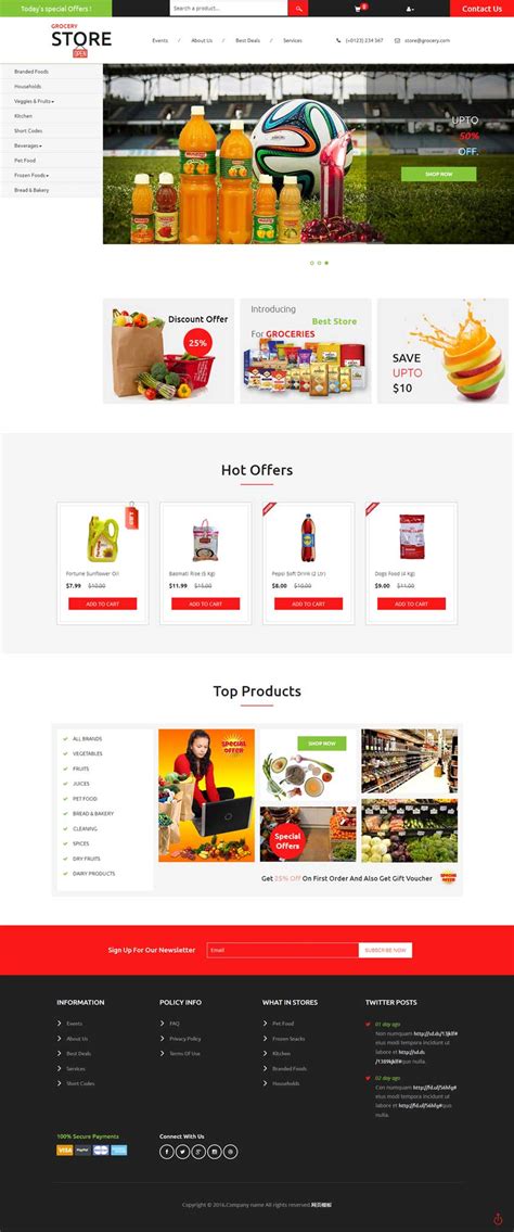 国外网上超市购物商城模板html源码 素材 - 外包123 www.waibao123.com