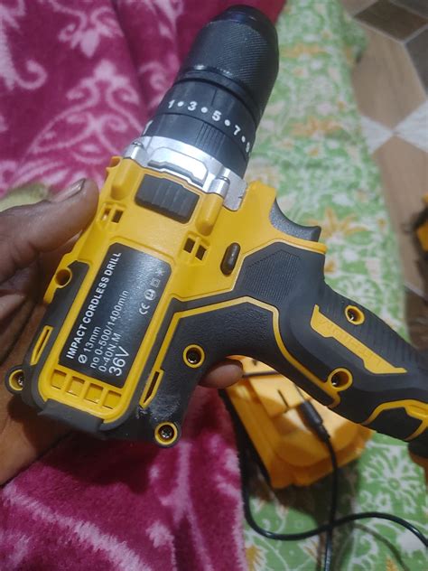 Homdum 12v Cordless Drill Driver Machine Maf For Wood Metal And Wall 2 ...