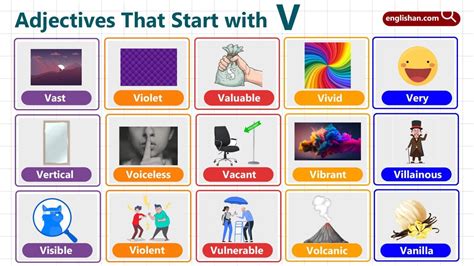 Adjectives Starting with V: 150+ Essential Words for Learners