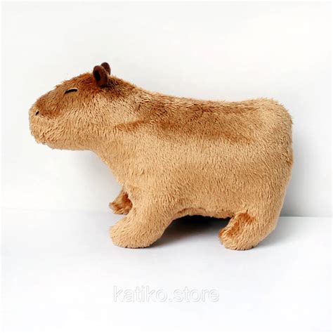 Капибара, Плюшевая Игрушка Capybara, Мягкая Игрушка Капибара 18 См ...