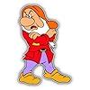 Snow White Grumpy Cartoon - Sticker Graphic - Auto, | Ubuy India