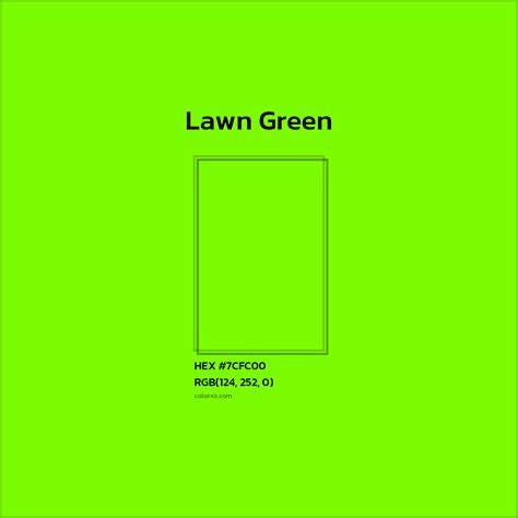 About Lawn Green - Color codes, similar colors and paints - colorxs.com