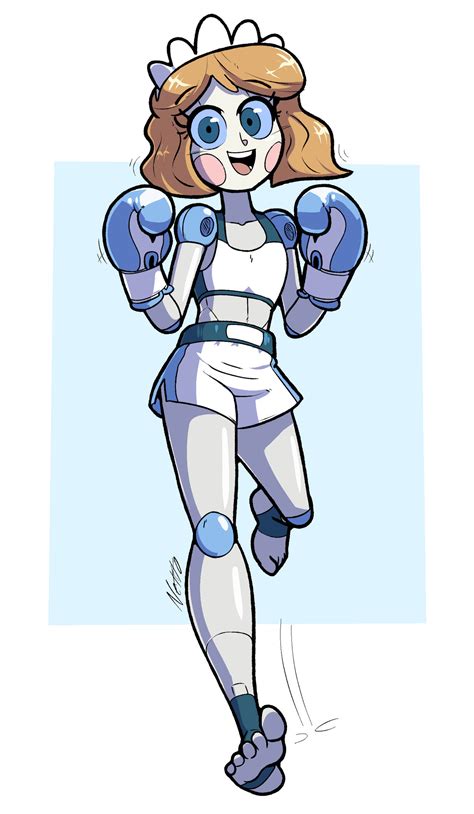 Fighting Emmy the Robot by Netto-Painter on DeviantArt