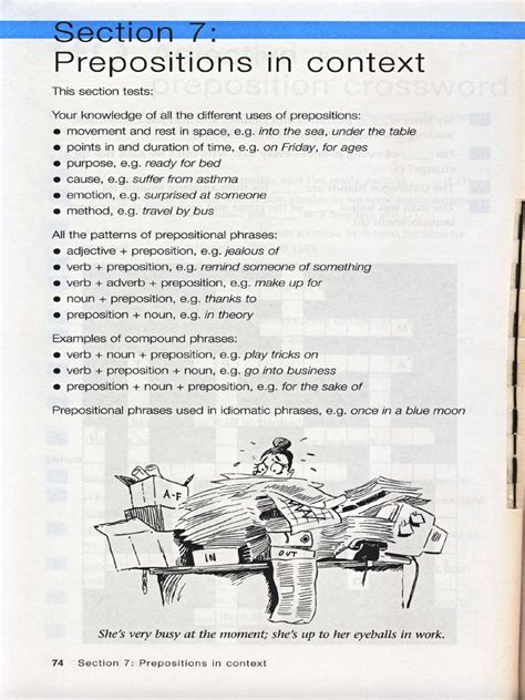 Image result for Practice Exercise Prepositions Modulo 7