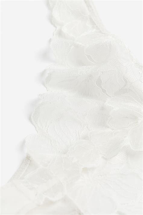 2-pack lace thong briefs - White - Ladies | H&M IN