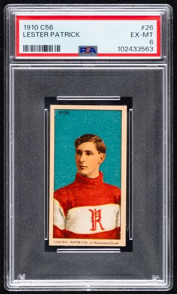 Lot Detail - 1910-11 Imperial Tobacco C56 Hockey Card #26 HOFer Lester ...
