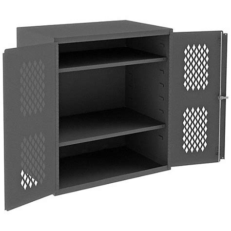 DURHAM MFG, 36 in x 24 in x 42 in, 2 Adj Shelves, Storage Cabinet ...
