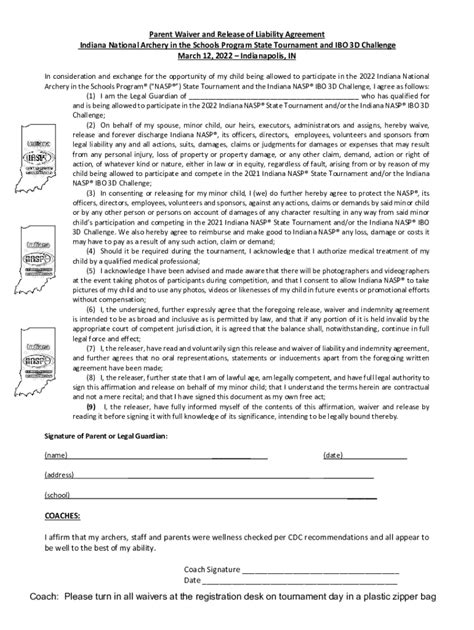 Fillable Online fw.ky.govEducationDocuments2022 Student/Parent Waiver ...