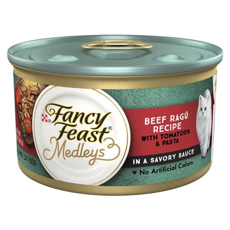 Purina Fancy Feast Medleys Kitten Food, Wet Cat Food, Beef Ragu & Pasta ...
