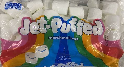 Jet Puffed KRAFT Jet-Puffed JUMBO Marshmallows 16 oz Bag - 1 Lb - FREE ...