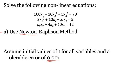 Image result for Solving Non Linear Equation