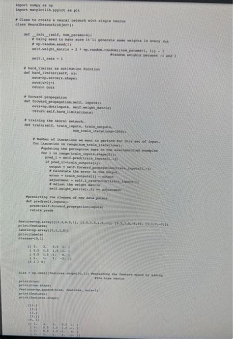 Image result for Perceptron Code in Python