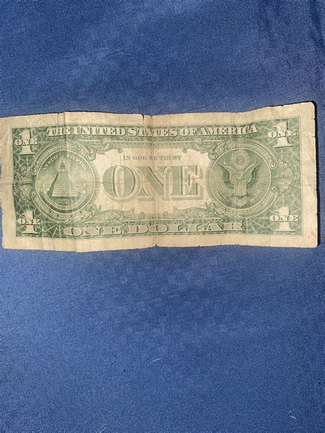 1957 one dollar bill blue seal | eBay